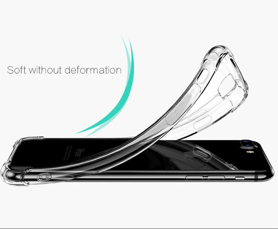 Apple iPhone 8 Plus Uyumlu Kılıf Zore Nitro Anti Shock Silikon - 7