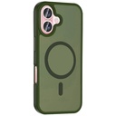 Apple iPhone 16 Plus Uyumlu Kılıf M-safe Şarj Özellikli Mat Arka Yüzey Zore Sio Kapak - 5