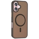 Apple iPhone 16 Plus Uyumlu Kılıf M-safe Şarj Özellikli Mat Arka Yüzey Zore Sio Kapak - 8