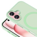 Apple iPhone 16 Plus Uyumlu Kılıf M-safe Şarj Özellikli Mat Arka Yüzey Zore Sio Kapak - 15