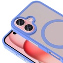 Apple iPhone 16 Plus Uyumlu Kılıf M-safe Şarj Özellikli Mat Arka Yüzey Zore Sio Kapak - 22
