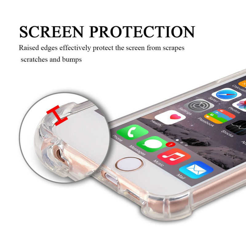 Apple iPhone 6 Plus Uyumlu Kılıf Zore Nitro Anti Shock Silikon - 1