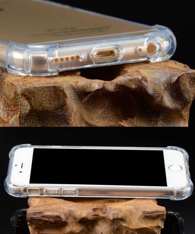 Apple iPhone 6 Plus Uyumlu Kılıf Zore Nitro Anti Shock Silikon - 6