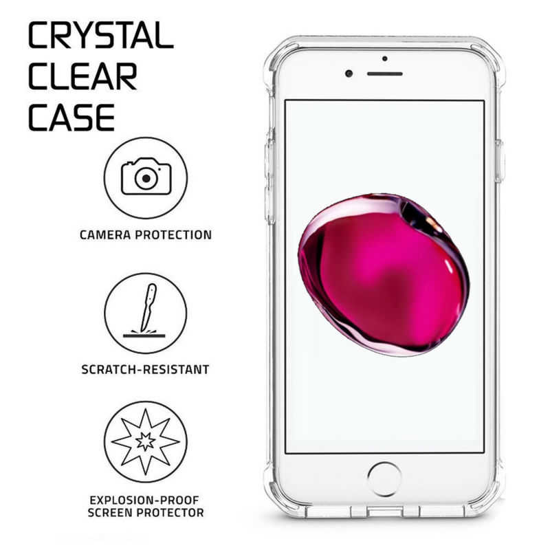 Apple iPhone 6 Plus Uyumlu Kılıf Zore Nitro Anti Shock Silikon - 8