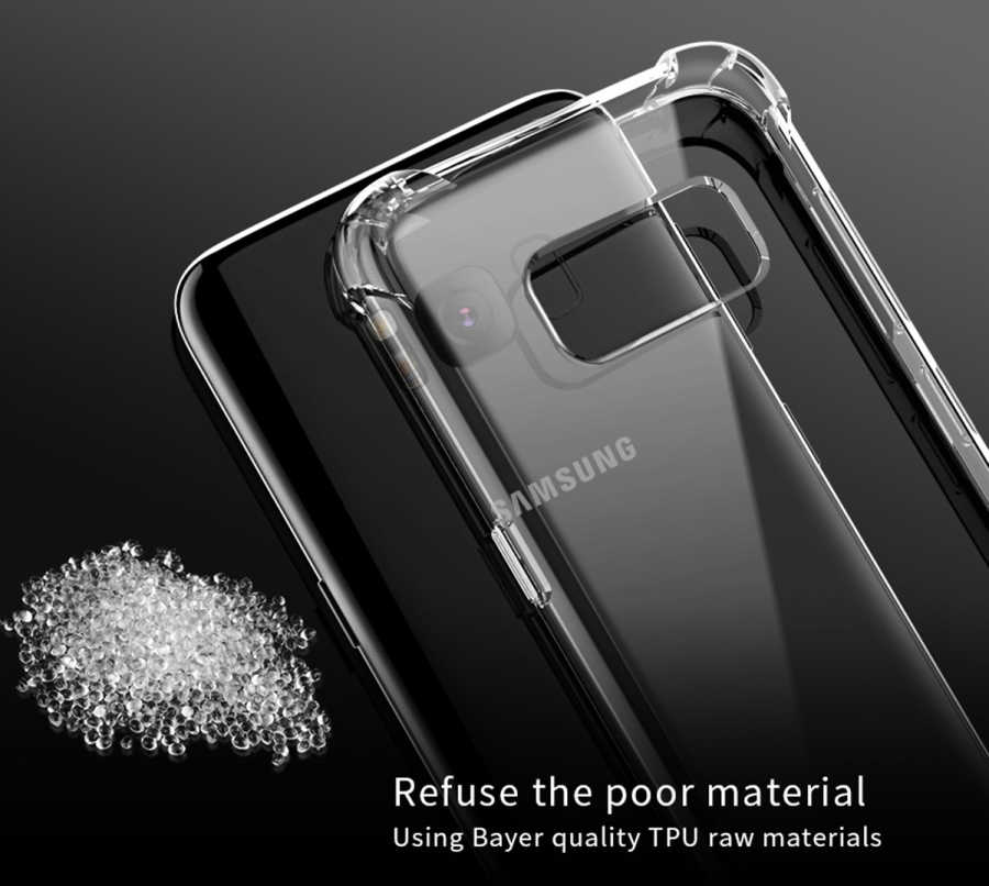 Samsung Galaxy S8 Uyumlu Kılıf Zore Nitro Anti Shock Silikon - 1