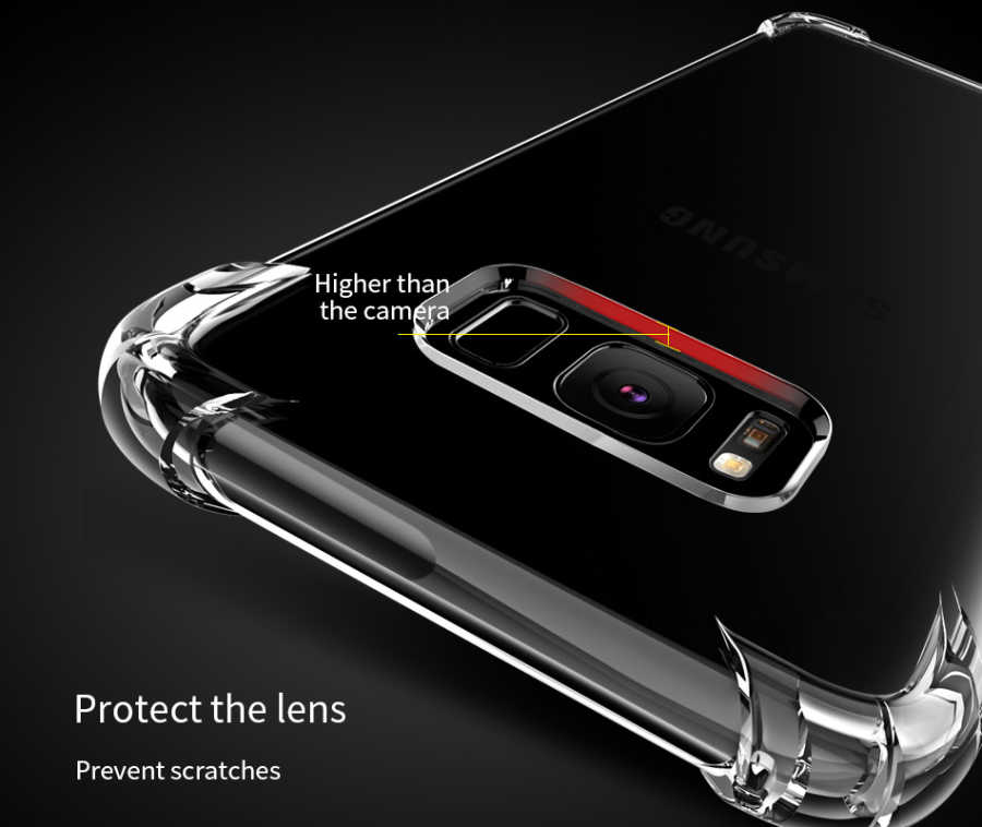 Samsung Galaxy S8 Uyumlu Kılıf Zore Nitro Anti Shock Silikon - 7