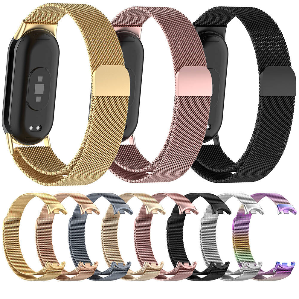 Xiaomi Smart Band 8 Zore KRD-01 Metal Kordon - 33