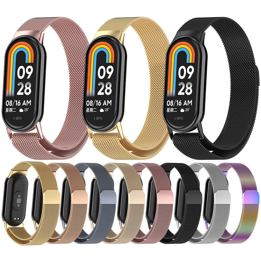 Xiaomi Smart Band 8 Zore KRD-01 Metal Kordon - 34