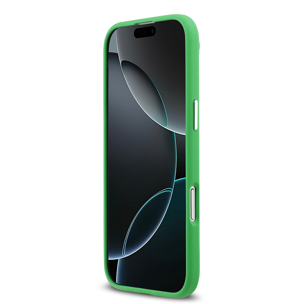 Apple iPhone 17 Air Uyumlu Kılıf Lacoste Orjinal Lisanslı M-safe Şarj Özellikli İkonik Logolu Metal Kamera Çerçeveli Silikon Kapak - 4