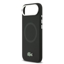 Apple iPhone 17 Air Uyumlu Kılıf Lacoste Orjinal Lisanslı M-safe Şarj Özellikli İkonik Logolu Metal Kamera Çerçeveli Silikon Kapak - 12