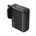 Wiwu Wi-U022W Warrior Serisi GaN Teknolojili 100W QC+PD Universal Hızlı Şarj Başlığı - 2