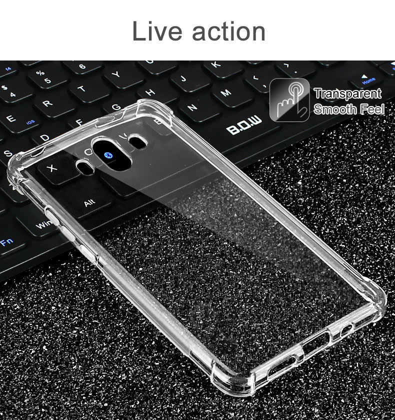 Huawei Mate 10 Pro Uyumlu Kılıf Zore Nitro Anti Shock Silikon - 5