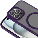 Apple iPhone 16 Pro Max Uyumlu Kılıf Magsafe Şarj Özellikli Mat Arka Yüzey Zore Sio Kapak - 5