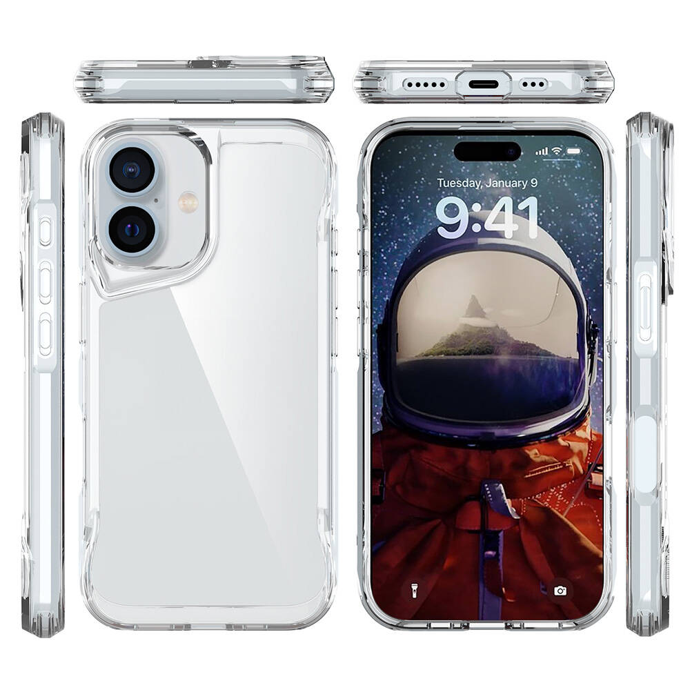 Apple iPhone 16 Plus Uyumlu Kılıf Zore T-Max Kapak - 5