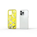 Apple iPhone 15 Pro Uyumlu Kılıf M-safe Şarj Özellikli Boya Desenli Wiwu Fluorescent G Serisi Kapak - 2