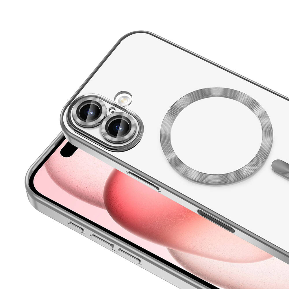 Apple iPhone 16 Uyumlu Kılıf Kamera Korumalı Magsafe Wireless Şarj Özellikli Zore Demre Kapak - 2