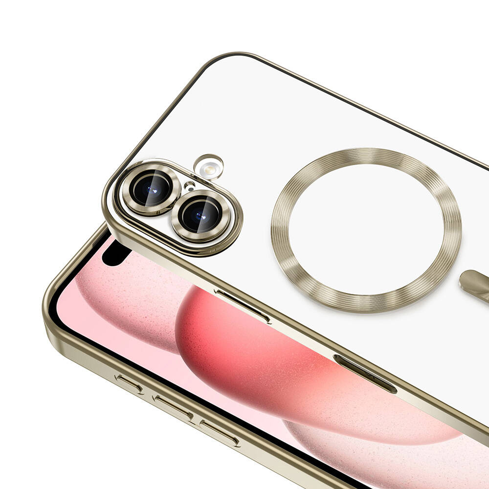 Apple iPhone 16 Uyumlu Kılıf Kamera Korumalı Magsafe Wireless Şarj Özellikli Zore Demre Kapak - 5