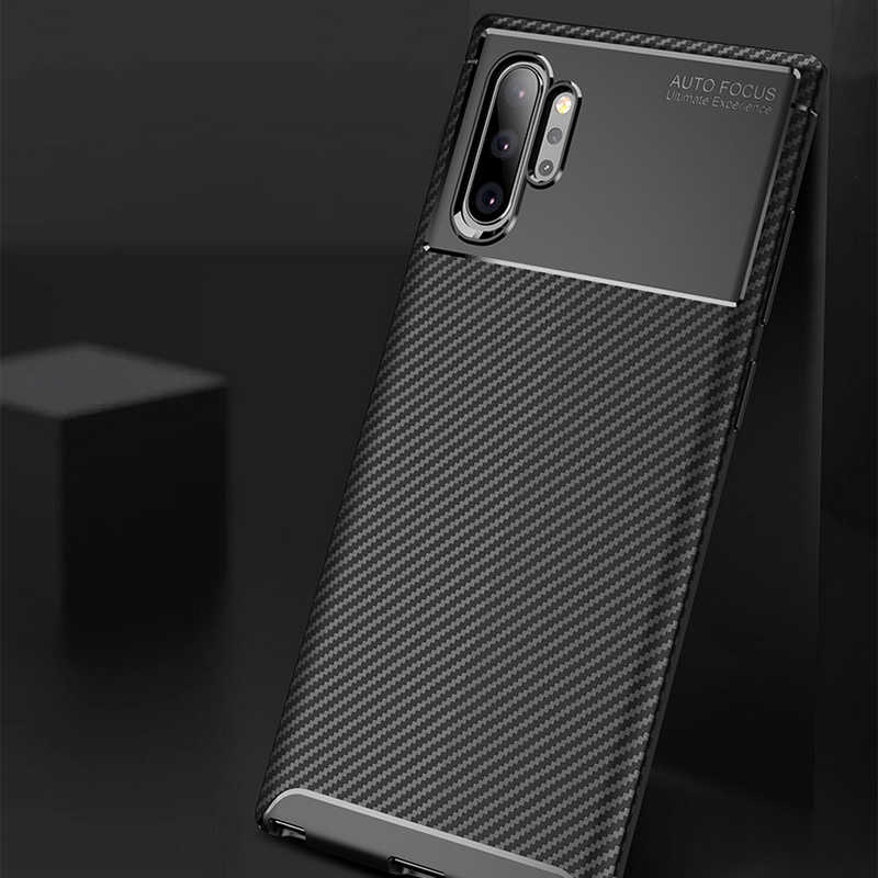 Samsung Galaxy Note 10 Plus Uyumlu Kılıf Zore Negro Silikon Kapak - 4