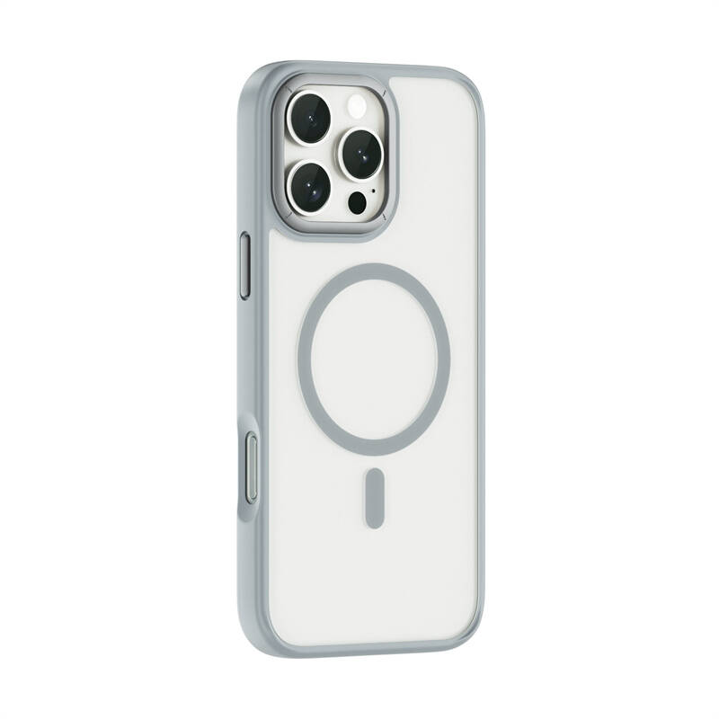 Apple iPhone 16 Pro Max Uyumlu Kılıf Wiwu FGG-012 ArmorPro Serisi Magsafe Şarj Özellikli Parmak İzi Bırakmayan Kılıf - 2