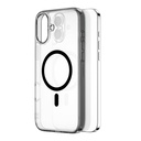 Apple iPhone 16 Plus Uyumlu Kılıf Wiwu MCC-101 iShield Pro Serisi Magsafe Şarj Özellikli Crystal Sert PC Kapak - 2