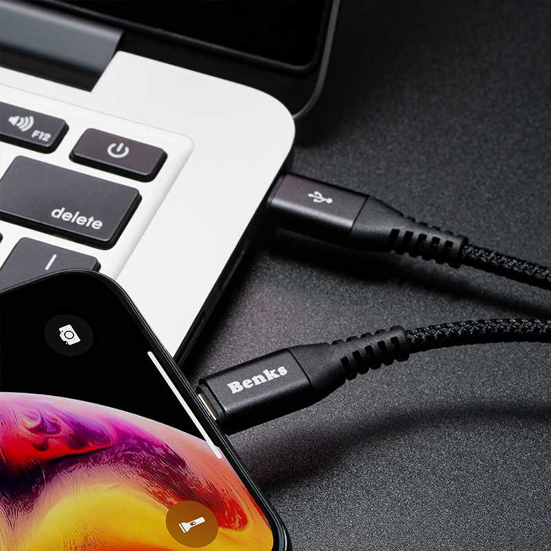 Benks D33 Type-C To Lightning Fast Charge Kablo - 4