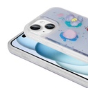 Apple iPhone 15 Uyumlu Kılıf Kabartma Figürlü Parlak Zore Minimini Silikon Kapak - 3