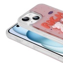Apple iPhone 15 Uyumlu Kılıf Kabartma Figürlü Parlak Zore Minimini Silikon Kapak - 5