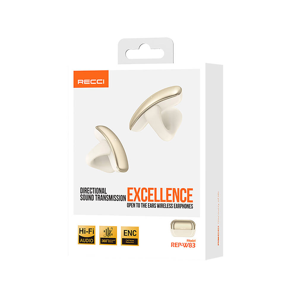 Recci REP-W83 Excellence Serisi ENC Teknolojili Hi-Fi Ses Kaliteli TWS Kulak İçi Bluetooth v.5.3 Kulaklık - 6