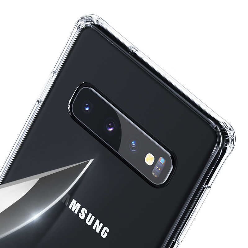 Samsung Galaxy S10 Plus Uyumlu Kılıf Benks Magic Crystal Clear Glass Kapak - 3