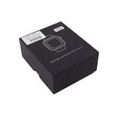 ​​​Apple Watch 7 45mm Uyumlu Kordon Deri Kordon Metal Kasa Korumalı Luxury KRD-67 Kayış - 7
