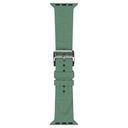 Apple Watch 42mm Uyumlu Kordon Silikon Yumuşak Esnek Metal Klipsli KRD-92 Kayış - 4