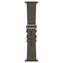 Apple Watch 7 41mm Uyumlu Kordon Silikon Yumuşak Esnek Metal Klipsli KRD-92 Kayış - 1