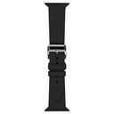 Apple Watch 7 41mm Uyumlu Kordon Silikon Yumuşak Esnek Metal Klipsli KRD-92 Kayış - 10