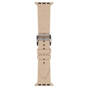 Apple Watch 44mm Uyumlu Kordon Silikon Yumuşak Esnek Metal Klipsli KRD-92 Kayış - 7