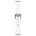 Apple Watch 44mm Uyumlu Kordon Silikon Yumuşak Esnek Metal Klipsli KRD-92 Kayış - 11