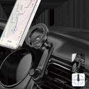 Go Des GD-HD311 M-safe Magnetik 360 Derece Dönebilen Dirsek Ve Başlıklı Telefon Tutucu Havalandırma Tasarım - 1