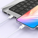 Recci RS15CC Nature Serisi 60W Hızlı Şarj Özellikli Type-C To Type-C PD Kablo 2M - 1