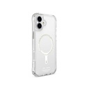 Apple iPhone 16 Plus Uyumlu Kılıf SkinArma Şeffaf Airbag Tasarımlı Magsafe Şarj Özellikli Saido Nightglow Kapak - 3