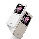 Samsung Galaxy Z Flip 6 Uyumlu Kılıf Sert Kıpta Tam Korumalı Zore Kapak - 3