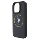 Apple iPhone 16 Pro Max Uyumlu Kılıf U.S. Polo Assn. Orjinal Lisanslı Magsafe Şarj Özellikli Circle ve Double Horse Logolu Deri Kapak - 5