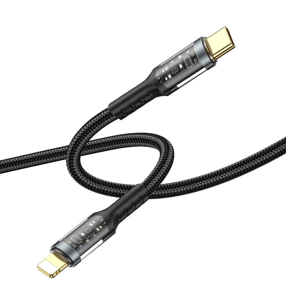 Wiwu Wi-C016 Geek Serisi Type-C to Lightning PD Data Kablo 30W 1.2 Metre - 2