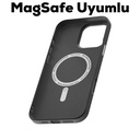 Apple iPhone 16 Pro Max Uyumlu Kılıf Magsafe Şarj Özellikli Karbon Fiber Desenli Mutural Montage Kapak - 1