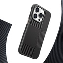 Apple iPhone 16 Pro Max Uyumlu Kılıf Magsafe Şarj Özellikli Karbon Fiber Desenli Mutural Montage Kapak - 2