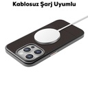 Apple iPhone 16 Pro Max Uyumlu Kılıf Magsafe Şarj Özellikli Karbon Fiber Desenli Mutural Montage Kapak - 4