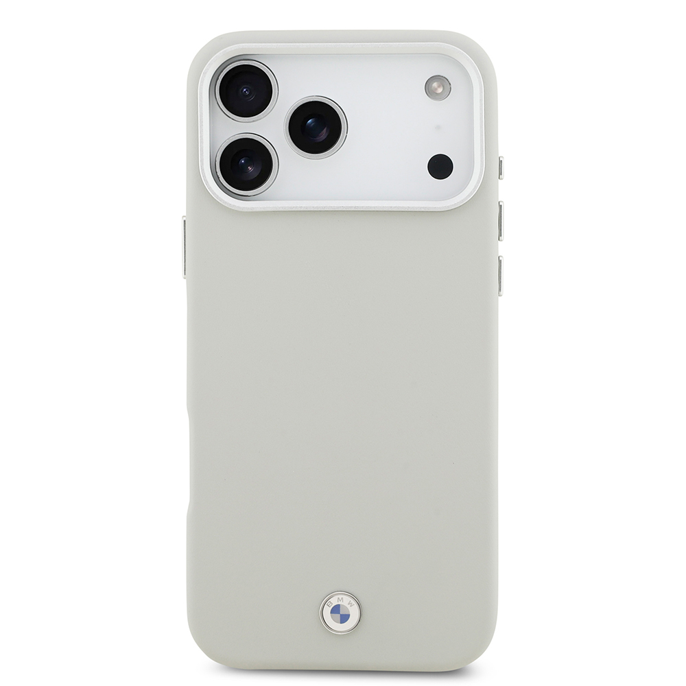 Apple iPhone 17 Pro Max Uyumlu Kılıf BMW Orjinal Lisanslı M-safe Şarj Özellikli Metal Logolu Tam Kaplama Deri Kapak - 14