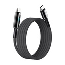 Wiwu Wi-C041 MagQ Çinko Alaşımlı Type-C to Type-C Hızlı Şarj Özellikli Data ve Şarj Kablosu 100W - 1