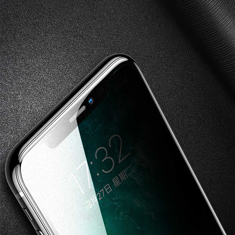 Apple iPhone 15 Pro Uyumlu Zore Anti-Dust Privacy Temperli Ekran Koruyucu - 2