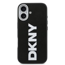 Apple iPhone 17 Uyumlu Kılıf DKNY Orjinal Lisanslı M-safe Şarj Özellikli PU Büyük Dikey Logolu Kapak - 2