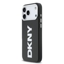 Apple iPhone 17 Pro Max Uyumlu Kılıf DKNY Orjinal Lisanslı M-safe Şarj Özellikli PU Büyük Dikey Logolu Kapak - 1
