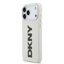 Apple iPhone 17 Pro Max Uyumlu Kılıf DKNY Orjinal Lisanslı M-safe Şarj Özellikli PU Büyük Dikey Logolu Kapak - 8